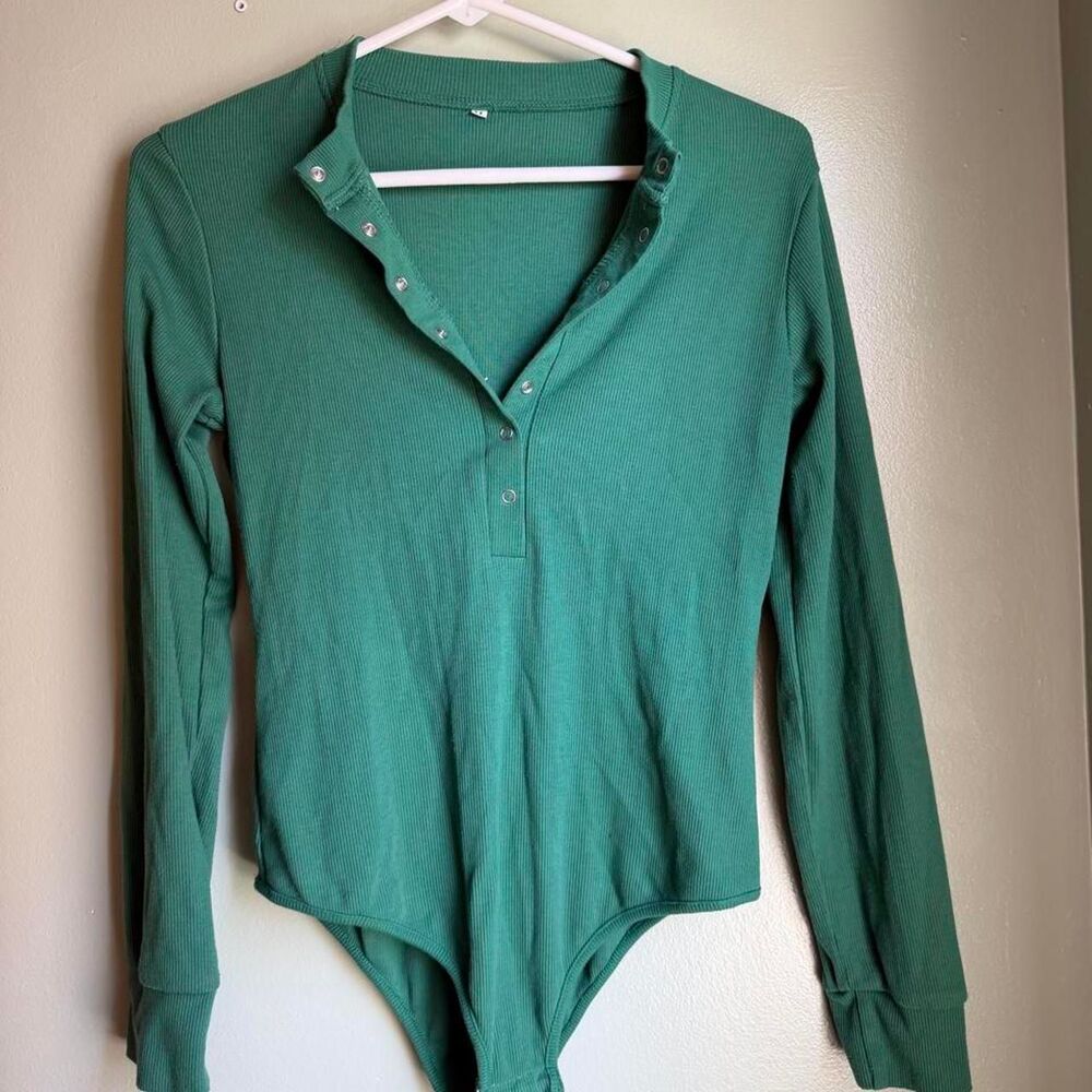 Unbranded Women's Green Bodysuit